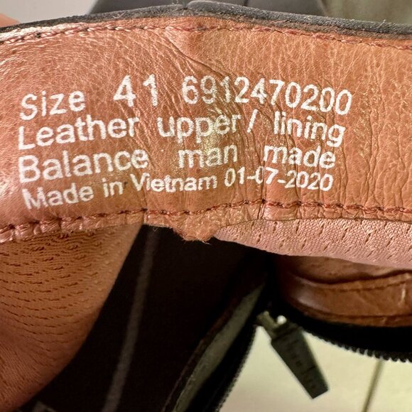 Dansko Serenity Black Waterproof Leather Wedge Boots – Size 41 (US 10.5–11) - Picture 8 of 8